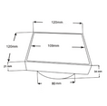 Load image into Gallery viewer, Stainless Steel Tile Insert Drain 120x120mm - Brushed Copper