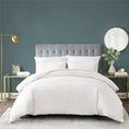 Load image into Gallery viewer, Bellemosa 100% Washed Cotton Quilt Cover Set - Classic White