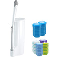 Load image into Gallery viewer, BOOMJOY Disposable Toilet Brush Set with Replaceable Heads