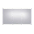 Load image into Gallery viewer, LED Mirror Shaving Cabinet – Three Door 1500x720mm with Adjustable Lighting & Defogging