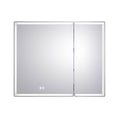 Load image into Gallery viewer, LED Mirror Shaving Cabinet – Double Door 900x720mm with Adjustable Lighting & Defogging