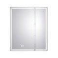 Load image into Gallery viewer, LED Mirror Shaving Cabinet – Double Door 750x720mm with Adjustable Lighting & Defogging