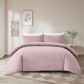 Load image into Gallery viewer, Bellemosa 100% Washed Cotton Quilt Cover Set - Dusty Pink