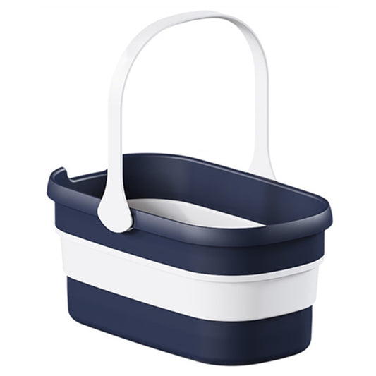 BOOMJOY Collapsible Bucket - 14L Foldable Multipurpose Water Bucket (Navy)