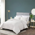 Load image into Gallery viewer, Bellemosa 100% Washed Cotton Quilt Cover Set - Classic White
