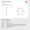 Load image into Gallery viewer, Stainless Steel & Solid Brass - 10" Curved Shower Station- Chrome SIlver