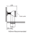 Load image into Gallery viewer, Arrow Armino 670*380*810mm Dual Flush Wash-down Two-piece Ceramic Toilet Suite Soft Closed Seat