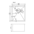Load image into Gallery viewer, Stainless Steel Single Bowl Kitchen Sink 390x450x215mm - Gunmetal