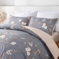 Load image into Gallery viewer, Bellemosa 75D Microfibre Quilt Cover Set - Quilt Cover | Pillowcases | Flat Sheet - Blossom Breeze