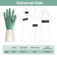 Load image into Gallery viewer, BOOMJOY 3 Pairs Latex Heavy-Duty Cleaning Gloves - Green