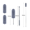 Load image into Gallery viewer, IVYROLL Extendable Microfiber Duster - Long Feather Duster Kit with 2 Microfiber Heads