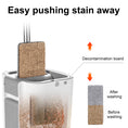 Load image into Gallery viewer, BOOMJOY Flat 360° Rotating Self-Cleaning Mop and Bucket Set with 4 Microfiber Pads