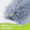 Load image into Gallery viewer, IVYROLL Extendable Duster Kit with 2 Duster Heads - Microfiber and Cobweb Duster
