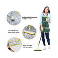 Load image into Gallery viewer, DALIPER 2-in-1 Floor Scrub Brush with Long Handle & Squeegee – 180° Rotating Tile, Bathroom, Deck & Kitchen Cleaning Brush
