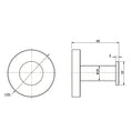 Load image into Gallery viewer, Stainless Steel Robe Hook - Gunmetal Grey - LUCID PIN