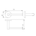 Load image into Gallery viewer, Stainless Steel Toilet Paper Holder- Gunmetal Grey - LUCID PIN