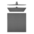 Load image into Gallery viewer, Solid Brass 250mm Shower Head Square - Gunmetal Grey