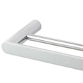 Load image into Gallery viewer, Stainless Steel 800mm Double Towel Rail - Chrome Silver - RUSHY