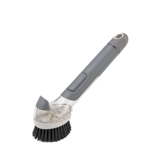 BOOMJOY Kitchen Brush with Soap Dispenser | Pot Scrubber