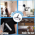 Load image into Gallery viewer, BOOMJOY Long Handle Lint Roller - 24cm Wide with Refill Rolls