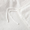 Load image into Gallery viewer, Bellemosa 100% Washed Cotton Quilt Cover Set - Classic White