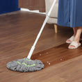 Load image into Gallery viewer, BOOMJOY Hand-Free Twist Mop - Adjustable Handle with 2 Extra Microfiber Refills