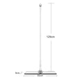 Load image into Gallery viewer, BOOMJOY 50cm Extra-Wide Flat Mop with Scraper - Ultra-Thin 360° Swivel Head