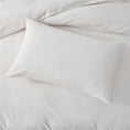 Load image into Gallery viewer, Bellemosa 100% Washed Cotton Quilt Cover Set - Classic White