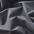 Load image into Gallery viewer, Bellemosa 100% Washed Cotton Quilt Cover Set - Charcoal Grey