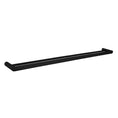 Load image into Gallery viewer, Double Towel Rail 800mm - Brass - Matte Black | BELLINO
