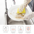 Load image into Gallery viewer, BOOMJOY 3 Pairs Nitrile Rubber Cleaning Gloves - Heavy-Duty, Reusable, Waterproof