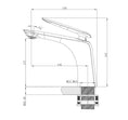 Load image into Gallery viewer, Standard Basin Mixer - Chrome | BELLINO
