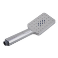 Load image into Gallery viewer, ABS 3 Functions Handheld Shower Head Square - Brushed Nickel Silver