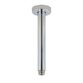 Load image into Gallery viewer, Stainless Steel 200mm Round Ceiling Shower Arm – Brushed Nickel Silver