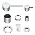 Load image into Gallery viewer, LUCID PIN Wall Diverter Mixer with Separate Cover Plate - Brushed Nickel
