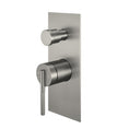 Load image into Gallery viewer, CADDENCE Diverter Mixer - Solid Brass - Brushed Nickel Silver