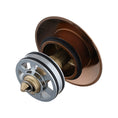 Load image into Gallery viewer, Solid Brass Universal Pop-Up Waste with Overflow - Brushed Copper
