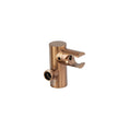 Load image into Gallery viewer, Fixed Round Shower Rail with Handheld Shower Head - Stainless Steel & Solid Brass - Brushed Copper