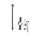 Load image into Gallery viewer, Stainless Steel Electric Heated Towel Rack Single Bar Vertical - Black