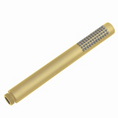 Load image into Gallery viewer, Brass Single Function Handheld Shower Head Round - Brushed Brass Gold