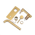 Load image into Gallery viewer, Solid Brass Spout Mixer - Brushed Brass Gold - LUCID PIN
