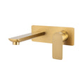 Load image into Gallery viewer, Solid Brass Spout Mixer - Brushed Brass Gold- VOG