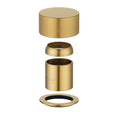 Load image into Gallery viewer, Knurled Wall Mixer Handle Only (Match CLPM) – Brushed Brass | MOON