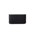 Load image into Gallery viewer, Bergen 900mm Wall Hung Fluted Vanity Cabinet - Matte Black