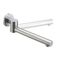 Load image into Gallery viewer, Solid Brass Basin/Bath Swivel Wall Spout Round - Chrome Silver