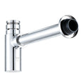 Load image into Gallery viewer, Solid Brass Round Bottle Trap G1 1/2" - Chrome Silver
