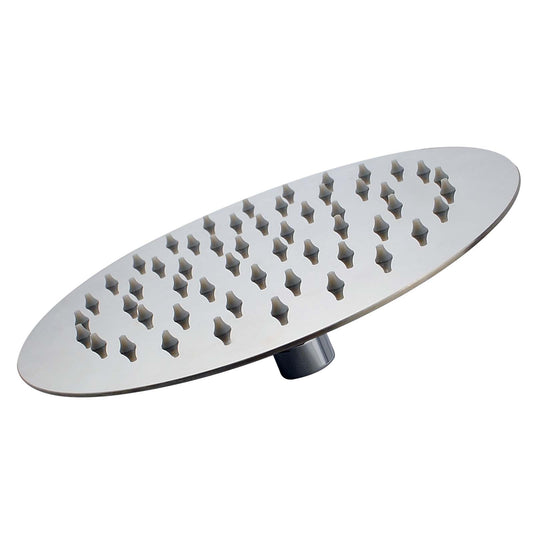 Stainless Steel 200mm Shower Head Round - Chrome Silver