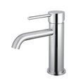 Load image into Gallery viewer, Solid Brass Short Basin Mixer - Chrome Silver - LUCID PIN