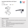 Load image into Gallery viewer, Solid Brass Basin/Bath Mixer - Brushed Nickel Silver- VOG