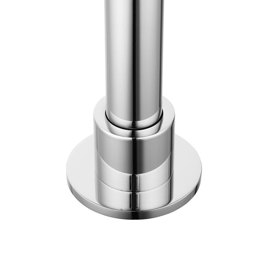 Solid Brass Swivel Basin Mixer - Chrome - MOON